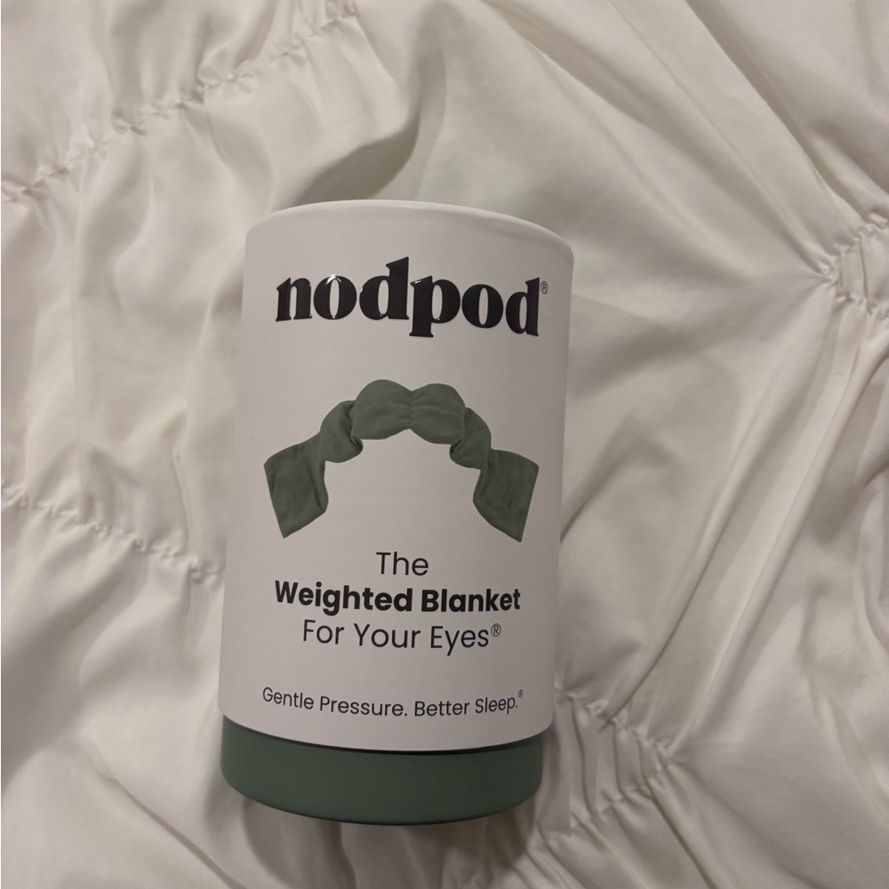 Nodpod Weighted Eye Blanket in Green